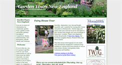 Desktop Screenshot of gardentoursnewengland.com
